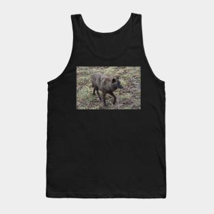 Black Wolf Tank Top